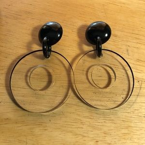 Vintage 70’s Acrylic Earrings